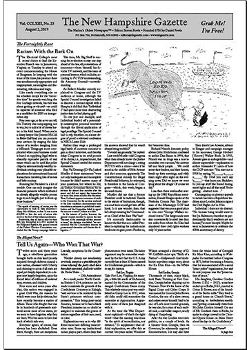 Gazette Front Page