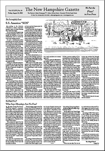 Gazette Front Page